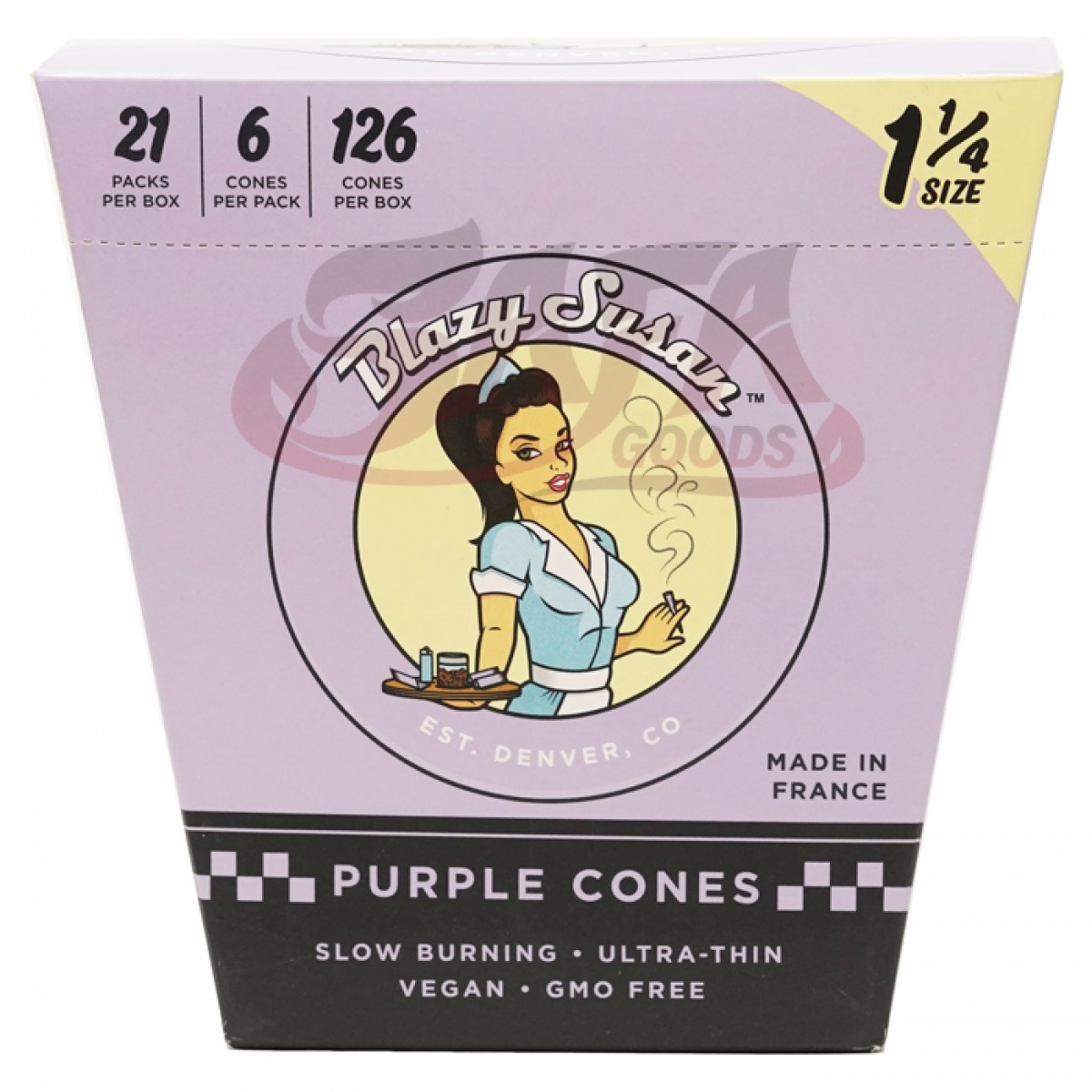 Blazy Susan - Purple Cones 1-1/4 - 21PC Display Box